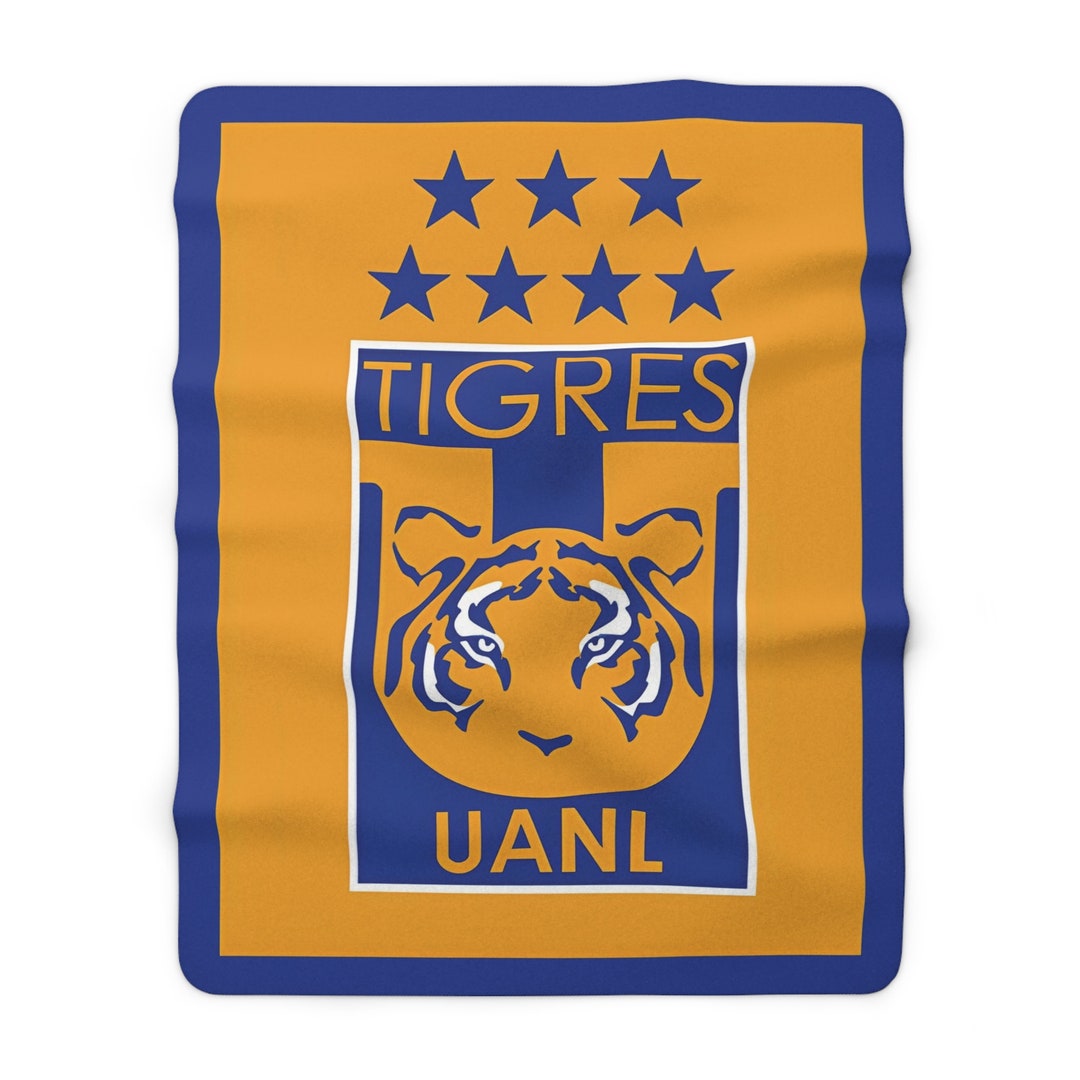 Tigres UANL Futbol Sherpa Fleece Blanket/cobija Futbol Liga MX ...