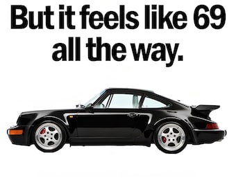 Porsche 911 Turbo 964 'feels Like 69' Sex 8