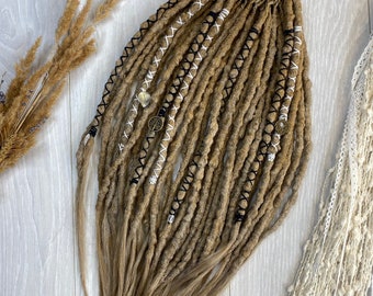 Dankaさま専用 ドレッドエクステ ダースブラウン50本 楽天市場