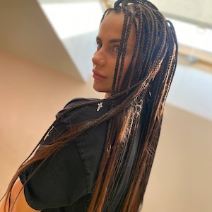 Black Braids, Black dreads, Double ended dreadlocks, Viking dreads, Black hair extensions, Total black dreads, Custom dreadlocks