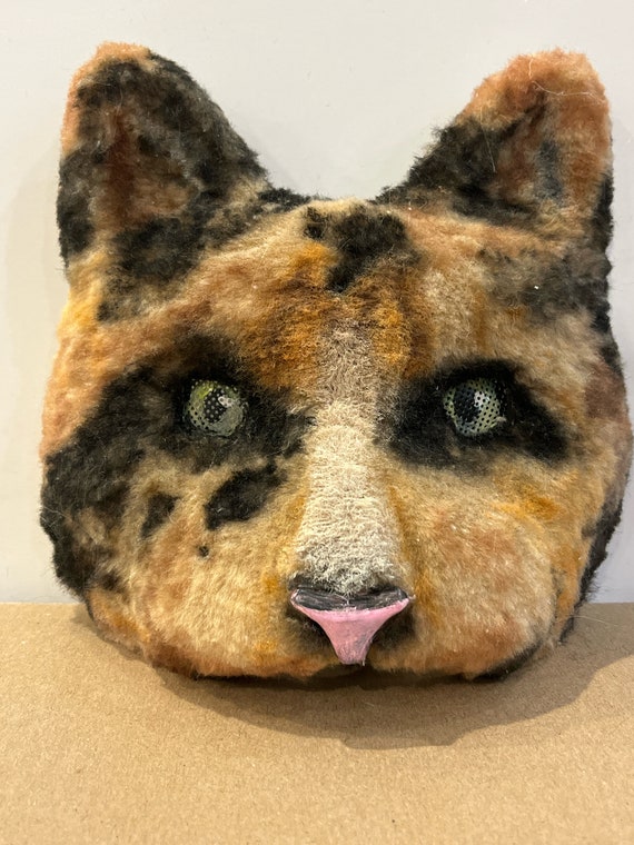 Fluffy Calico Cat Therian Mask 
