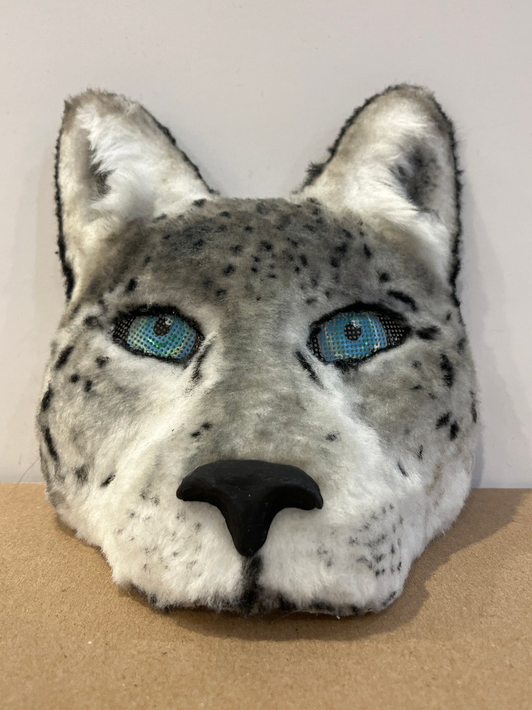 Snow Leopard Therian Mask - Etsy