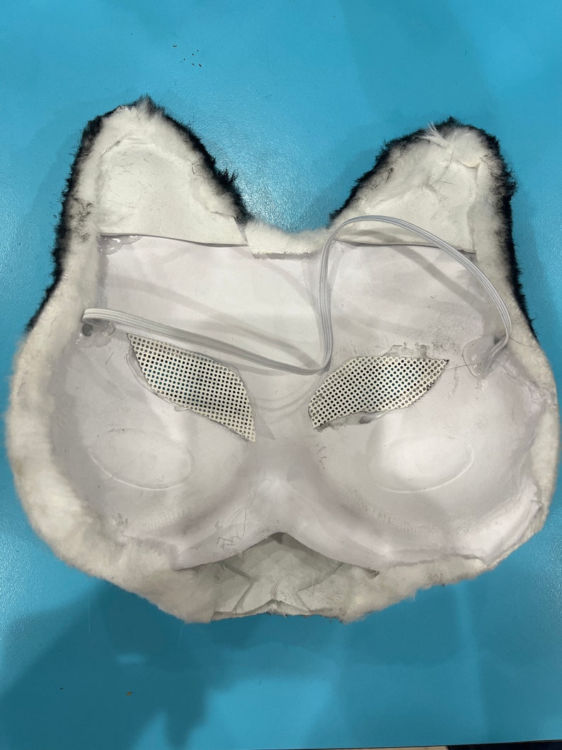 Snow Leopard Therian Mask - Etsy