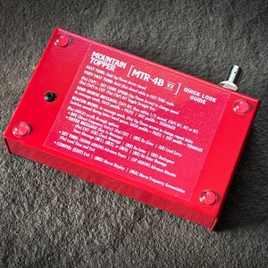 Mountain Topper Mtr4b V2 Quick Look Guide Ham Radio QRP CW Morse Code
