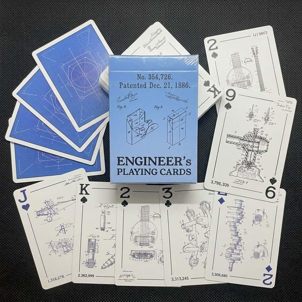 The Engineer's Deck - Graduation Gift for Engineers - Mechanical, Electrical, and Civil Engineering Gift!