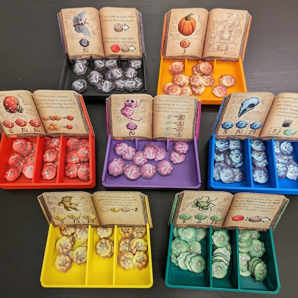 The Quacks of Quedlinburg Board Game Storage Boxes