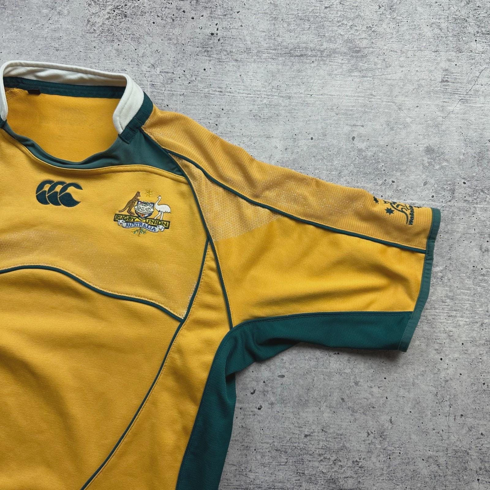 Maillot canterbury vintage des années 2000 rugby australien