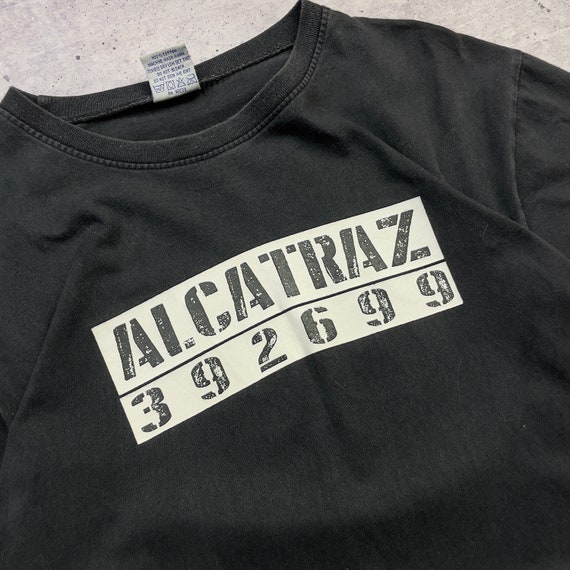 ヴィンテージ アルカトラズ T シャツ 90 年代 ブラック サイズ XL