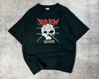 Vintage amerikansk rockband turné t-shirt svart storlek XLarge