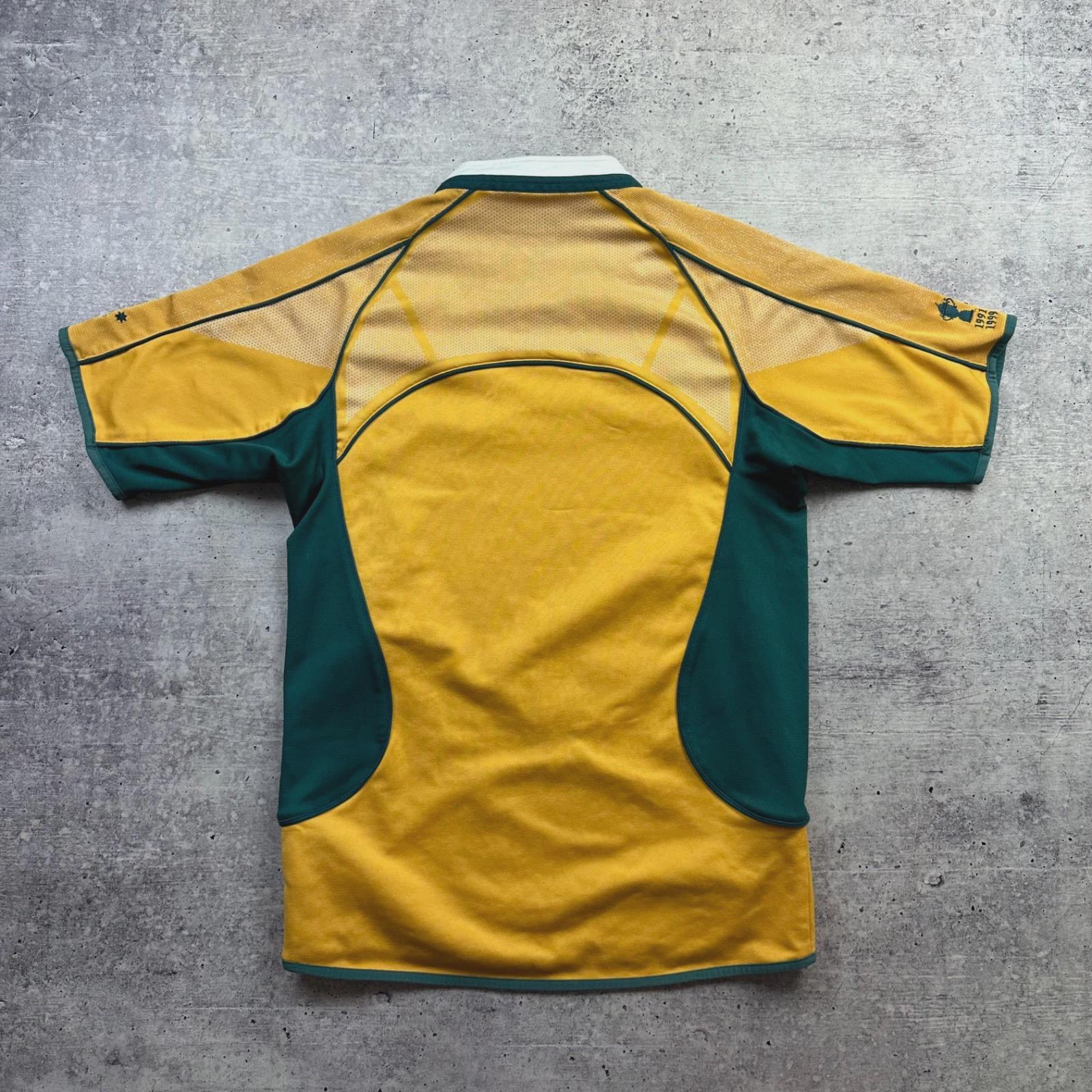 Maillot Domicile Australie WALLABIES Canterbury - Coupe Du Monde 2003 - Taille M Adulte Vintage