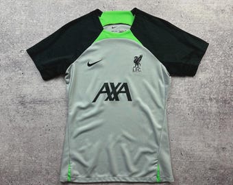 Vintage Liverpool Training Jersey Football Soccer Shirt Nike Men Size S