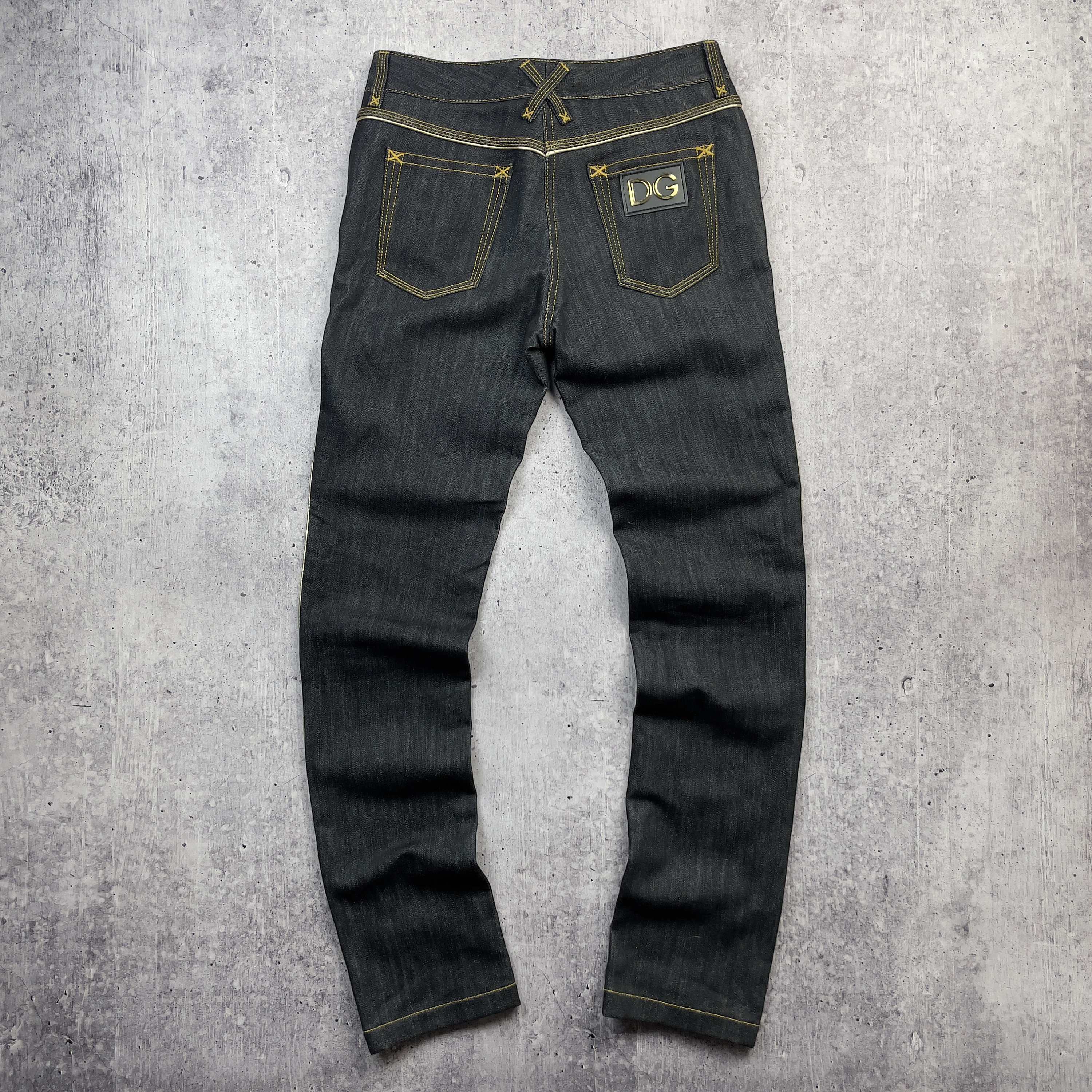 Vintage Dolce and Gabbana Jeans Size 40 Black Womens Lampo Zip - Etsy