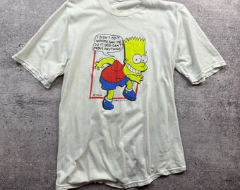 バート・シンプソン 1990年 ビンテージ　レア　アメリカ　Tシャツ ヴィンテージ シンプソンズ バート アメリカ アニメ 90's 古着 Tシャツ