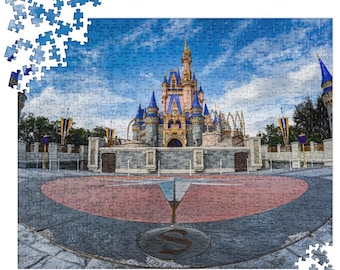 Blue Sky Castle Puzzle