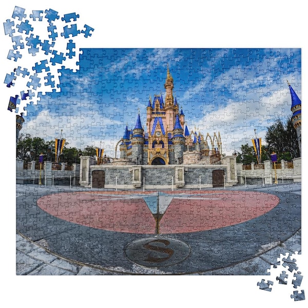 Blue Sky Castle Puzzle