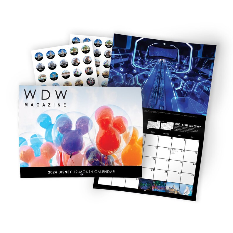 WDW Magazine 2024 Wall Calendar Etsy Canada
