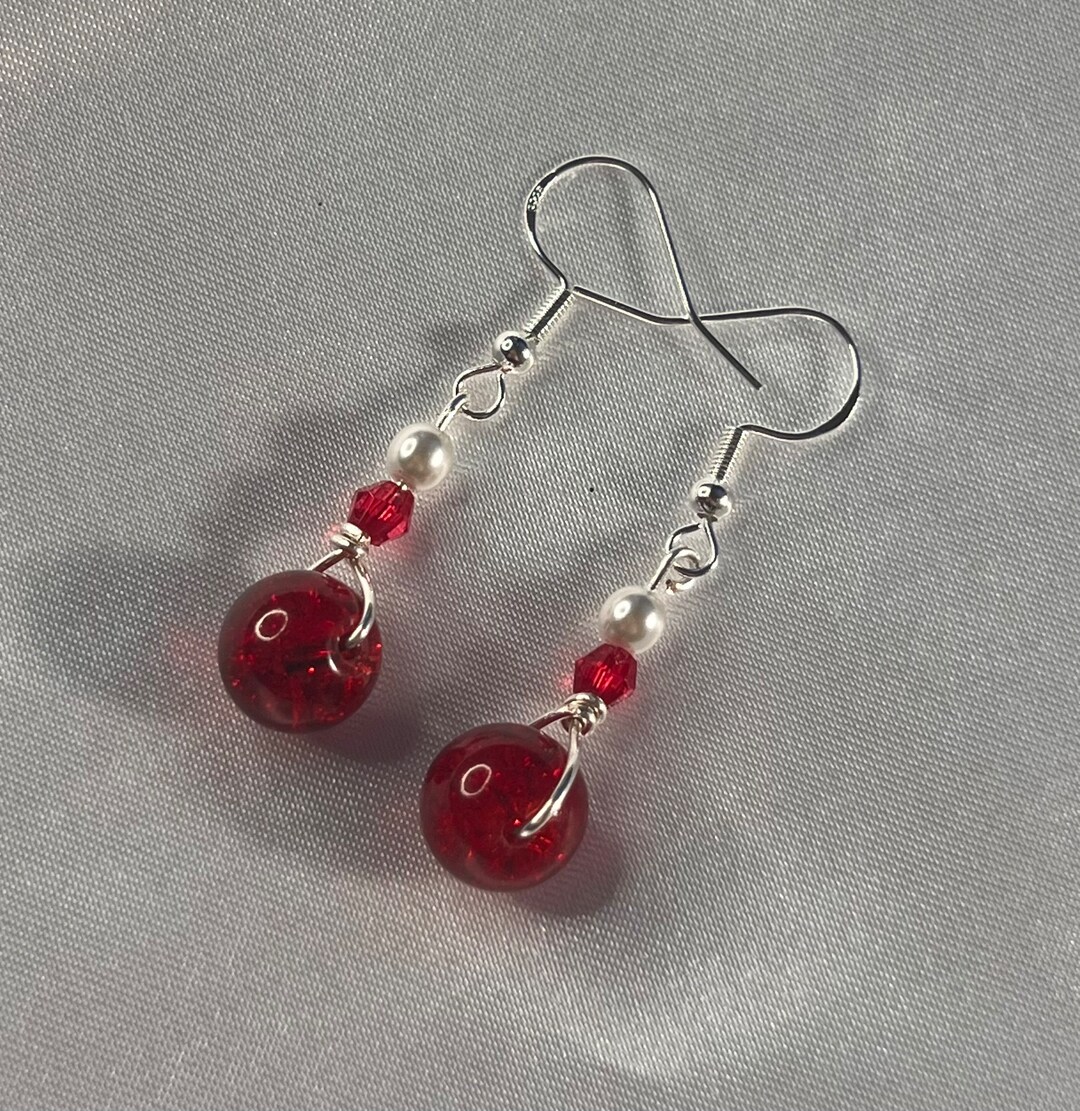Christmas Themed Earrings Etsy