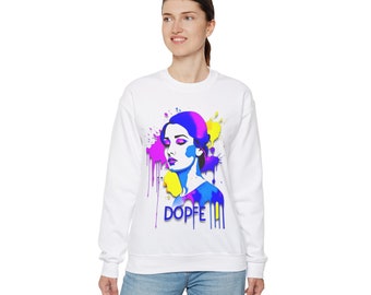 Dopes - Sweat-shirt ras du cou pour femme