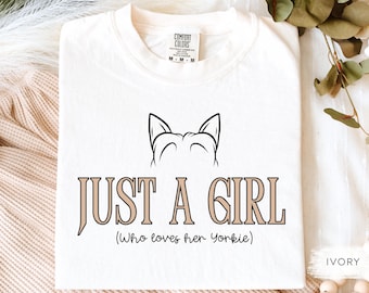 Yorkshire Terrier Shirt, Dog Mom Shirt, Comfort Colors Dog Mom Shirt, Yorkie Mom Shirt, Dog Lover Gifts, Gift for Dog Mom,Pet Parent Gifts