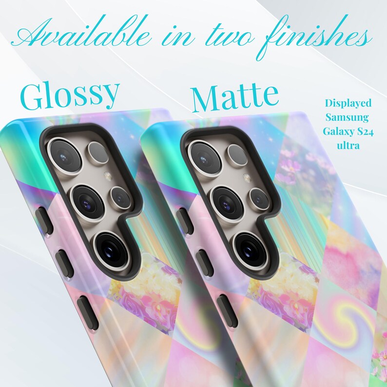 Pastelkleurige abstracte mozaïektegel telefoonhoesje, boho chic ontwerp, regenboog kleurrijk hoesje, iPhone Pro Max, Samsung Galaxy Ultra, Google Pixel XL Pro afbeelding 6