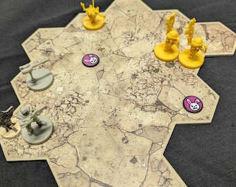 Bomb / Explosive Tokens for Tabletop Games (Set of 10)