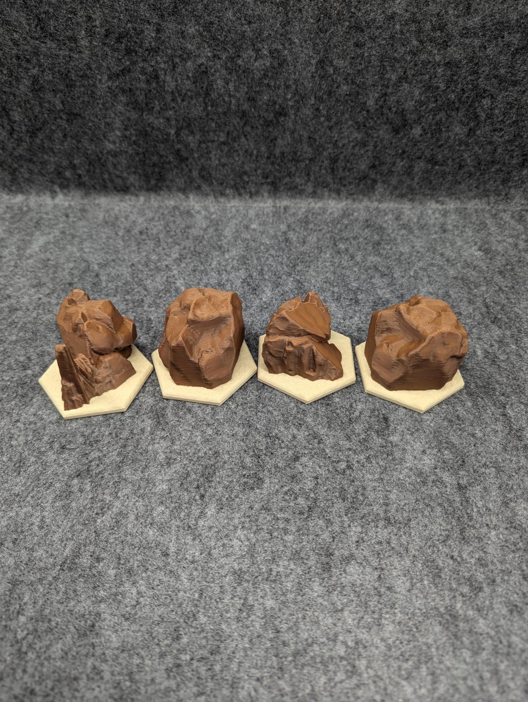 Boulder Token Rock / Boulder Line-of-sight Tokens for Tabletop Games (set of 4) - Etsy