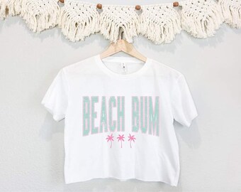 Beach Bum cropped T-Shirt