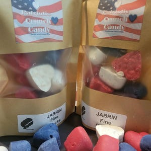 Patriotic Crunch Candy