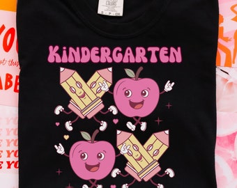 Kindergarten Teacher Shirt, Kindergarten T-shirt, Teacher of Kindergarten, School Teacher Shirt, Grade School Teacher Shirt, Teaching Shirt