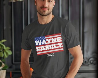 Personalized Custom Family Reunion T Shirt, Americana Matching Family Apparel, Family Name Vacation Shirts