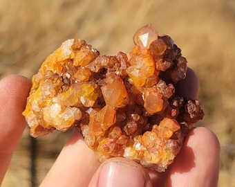未処理のシトリンクラスター - 原石のモロッコ産シトリンクリスタル