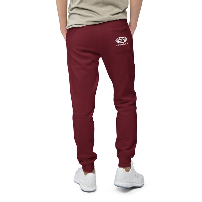 Boostlete BackLogo Fleece Sweatpants – Unisex fleece sweatpants