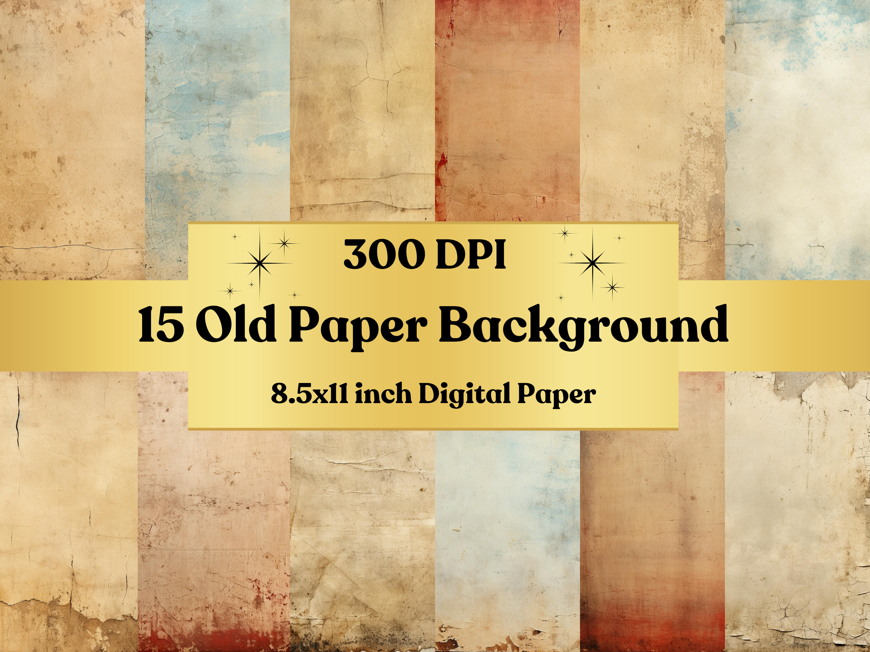 Old Paper Textured Background, Distressed Texture, Vintage Antique ...