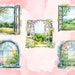Watercolor Open Window Clip Art, Spring Graphics, Spring Clipart ...
