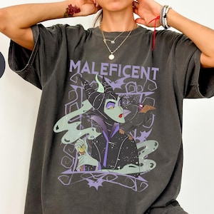 Comfort Colors Shirt, Vintage Maleficent Disney Villains Shirt, Bad Witches Club, Maleficent Shirt, Evil Queen Shirt, Disney Shirt,