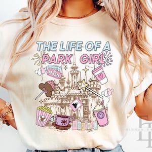 The Life Of A Park Girl Disney Castle Shirt, Retro Pastel Best Day Ever Tee, Disney World Shirt,Disneyland Magic Shirt,Magical Castle 2026 image 1