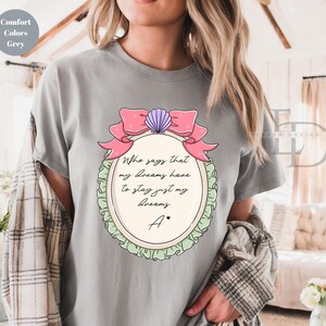 Comfort Colors Disney Princess Shirt, Disneyworld Shirt, Ariel Aurora Elsa Snow White Jasmine Belle Rapunzel Anna Alice ,Cinderella Shirt, image 10