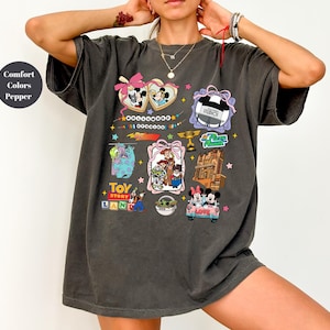 Camiseta de Disney Hollywood Studios, camiseta de Mickey y sus amigos, camiseta de Hollywood Studios, camiseta de vacaciones familiares de Disney, camiseta de colores cómodos, camiseta de Disneyworld imagen 5