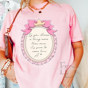 Comfort Colors Disney Princess Shirt, Disneyworld Shirt, Ariel Aurora Elsa Snow White Jasmine Belle Rapunzel Anna Alice ,Cinderella Shirt, image 2