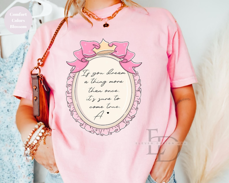 Comfort Colors Disney Princess Shirt, Disneyworld Shirt, Ariel Aurora Elsa Snow White Jasmine Belle Rapunzel Anna Alice ,Cinderella Shirt, image 2
