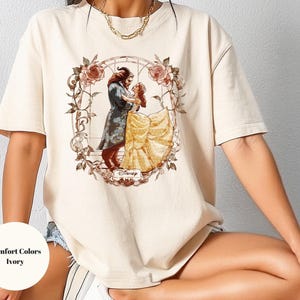 RetroTale As Old As Time Shirt, Disney Princess Shirt, Beauty And The Beast Disney Shirt,Beauty Belle Tshirt