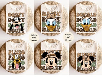 Disney Mouse and Friends Wild Shirt, Animal Kingdom Safari Shirt, Wild Trip Shirt, Family Vacation Shirt, Family Matching Shirt