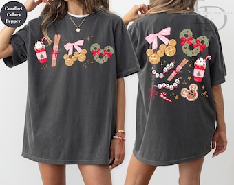 Comfort,Christmas Season Shirt,Disney Christmas Shirt,Colors Coquette Bow Tis The Season Christmas Shirt,Christmas Party Tee,Christmas Shirt
