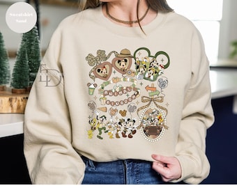 Mickey and Friends Animal Kingdom Sweatshirt,  Disneyland  Matching Hoodie, Animal Kingdom Hoodie,WDW Safari Sweatshirt
