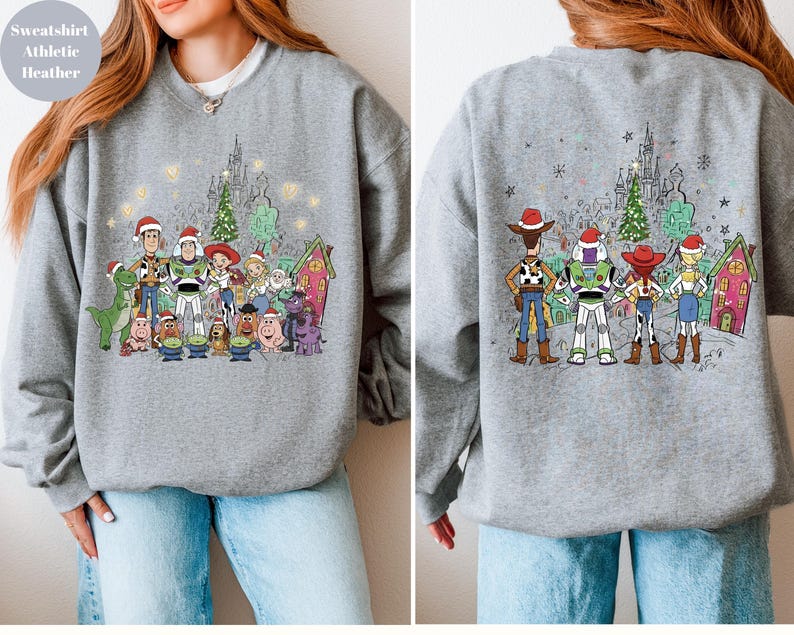 Sudadera de Toy Story, sudadera con capucha de Toy Story de Disneyworld, sudadera de regalo de Toy Story, sudadera con capucha de Woody y Buzz Lightyear, sudadera con capucha de Toy Story de Disney World imagen 4
