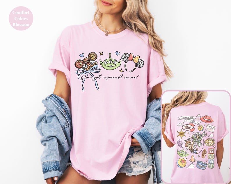 Camiseta de Toy Story de Disney, Camiseta "Tienes un amigo en mí", Camiseta de Toy Story de Disney World, Camiseta familiar de Toy Story de Disney, Camiseta de viaje a Disney, Toy Story imagen 1