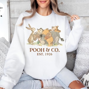 Walt Disney World Winnie The Pooh Co Est 1926 Sweatshirt, Winnie The Pooh And Friends Sweatshirt, Pooh & Friends Magic Kingdom Sweatshirt, image 6