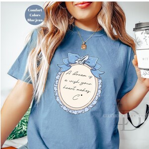 Comfort Colors Disney Princess Shirt, Disneyworld Shirt, Ariel Aurora Elsa Snow White Jasmine Belle Rapunzel Anna Alice ,Cinderella Shirt, image 3