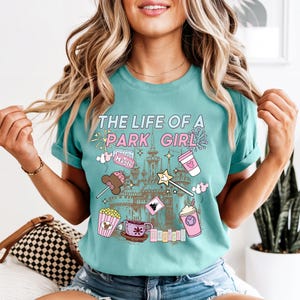 The Life Of A Park Girl Disney Castle Shirt, Retro Pastel Best Day Ever Tee, Disney World Shirt,Disneyland Magic Shirt,Magical Castle 2026 image 5