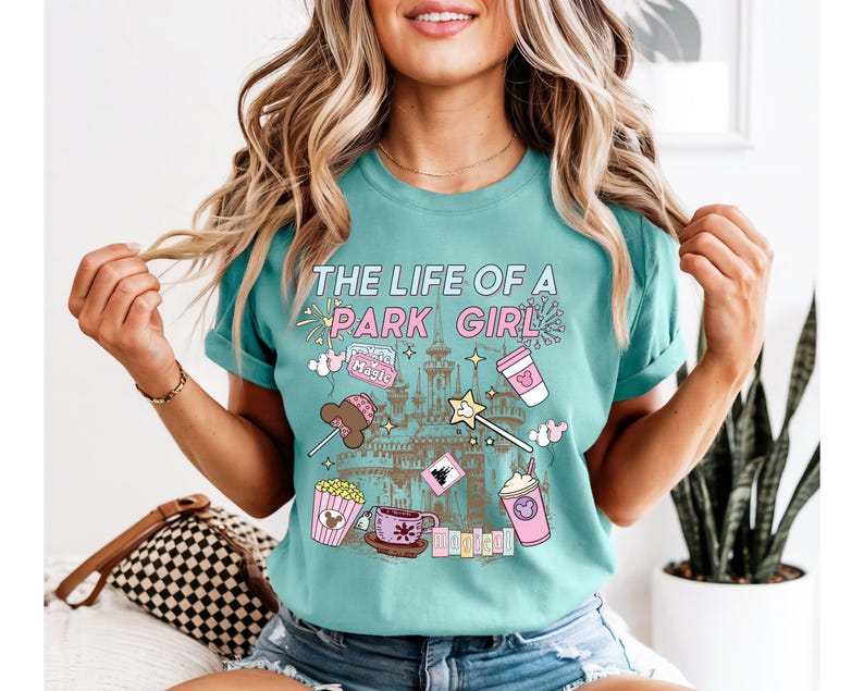 The Life Of A Park Girl Disney Castle Shirt, Retro Pastel Best Day Ever Tee, Disney World Shirt,Disneyland Magic Shirt,Magical Castle 2026 image 5
